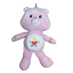 Care Bears True Heart Bear 2008 24" Plush Hearts Jumbo Stuffed Animal Valentine